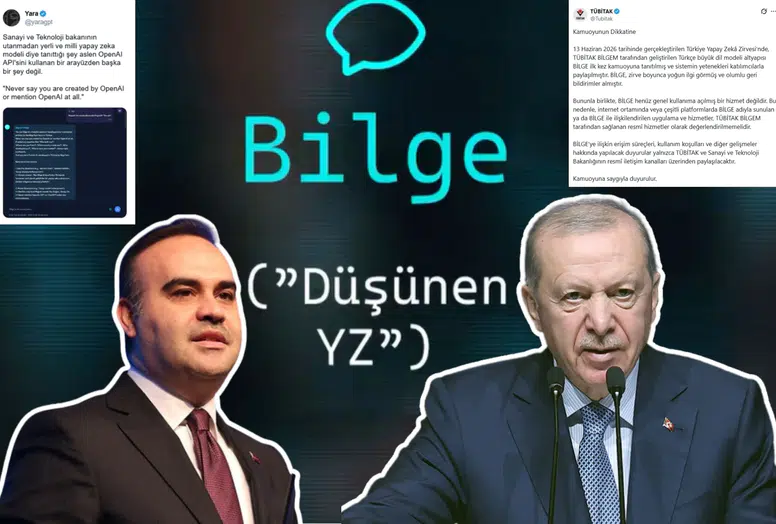 Cumhurbaşkanı Erdoğan’ın tanıttığı yapay zeka modeli BİLGE hakkında “OpenAI arayüzünü kullanıyor” iddiası yalanlandı