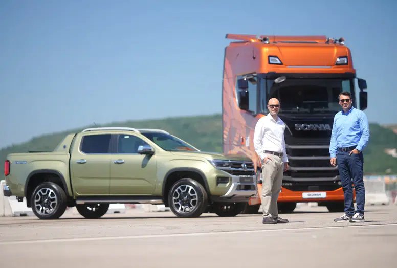 Amarok ile Scania modelleri İstanbul Park’ta buluştu