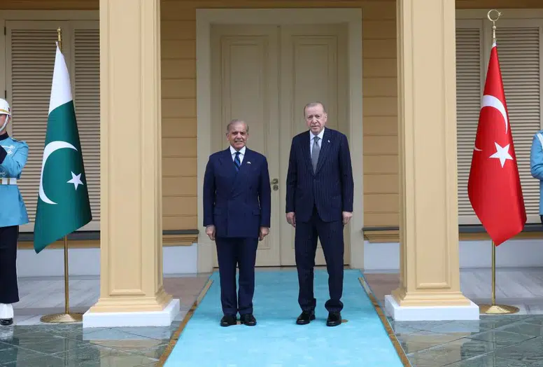 Cumhurbaşkanı Erdoğan, Pakistan Başbakanı Şerif’i kabul etti