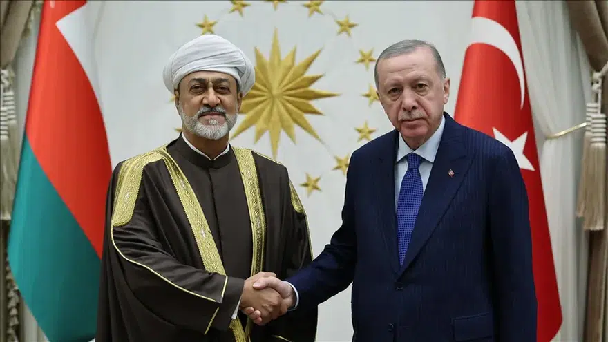 Cumhurbaşkanı Erdoğan, Umman Sultanı Heysem Bin Tarık ile görüştü