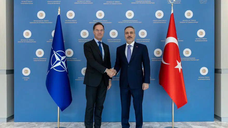 Bakan Fidan NATO Genel Sekreteri Rutte ile görüştü