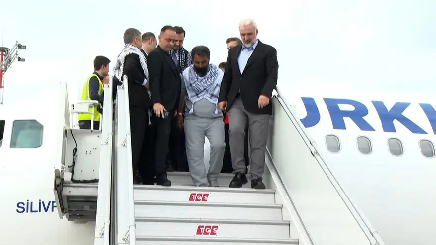 Küresel Sumud Filosu aktivistlerini taşıyan uçaklar İstanbul’a ulaştı
