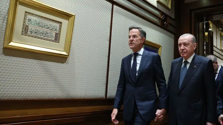 Cumhurbaşkanı Erdoğan, NATO Genel Sekreteri Rutte’yi kabul etti