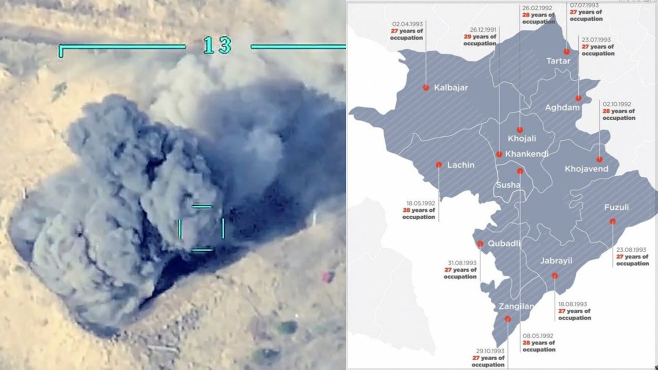 İşte Ermeni işgalinden kurtarılacak bölgeler...