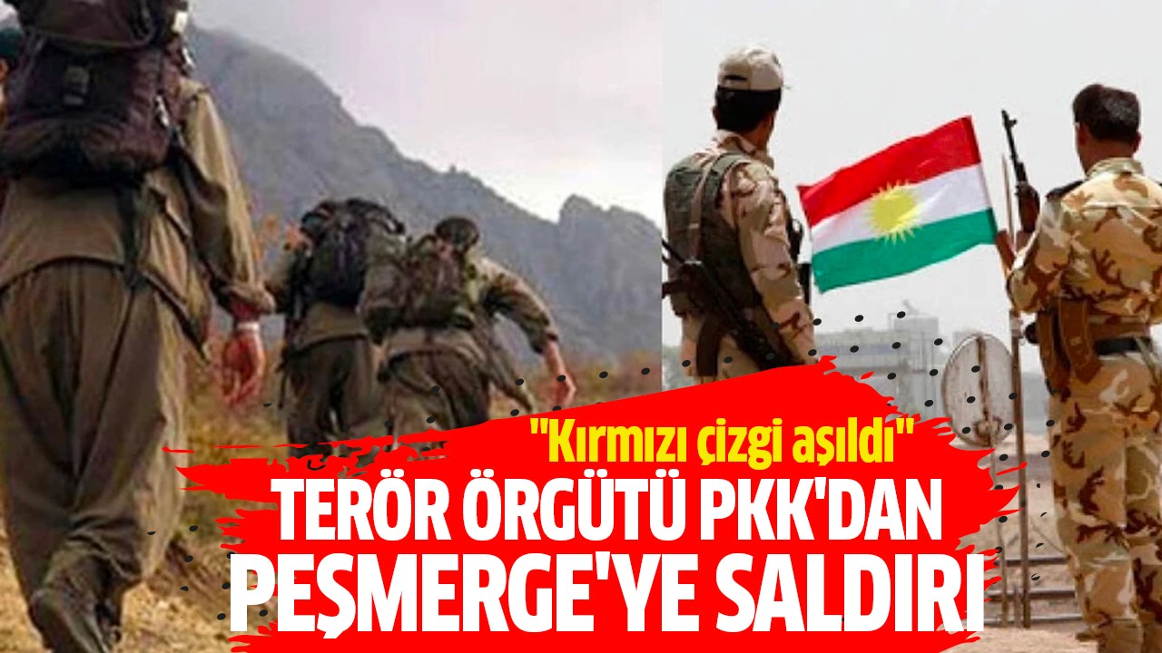 Terör örgütü PKK'dan Peşmerge'ye saldırı