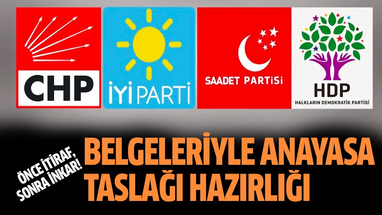 Belgeleriyle Anayasa Taslağı hazırlığı