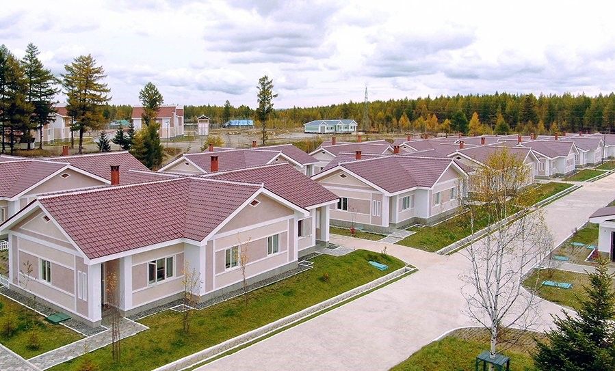 Kuzey Kore Lideri Kim, proje şehri Samjiyon'da 11