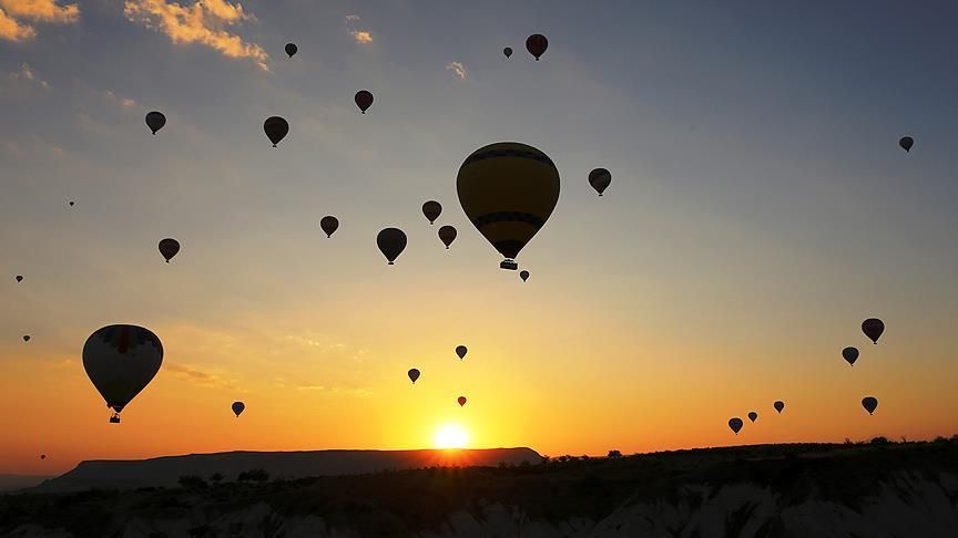 Kapadokya 9 günlük ara tatilde turist akınına uğradı 4