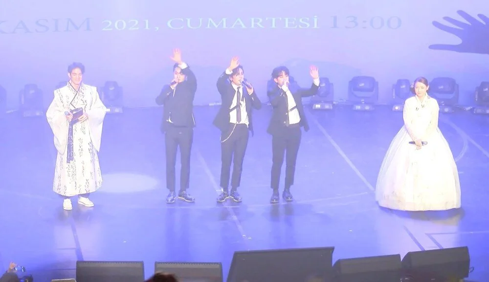 Güney Koreli K-Pop grubu A.C.E İstanbul'da konser verdi 2