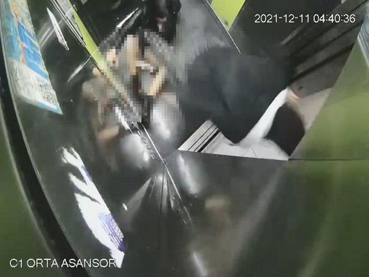 Asansör sapığı kabusu yaşattı 4