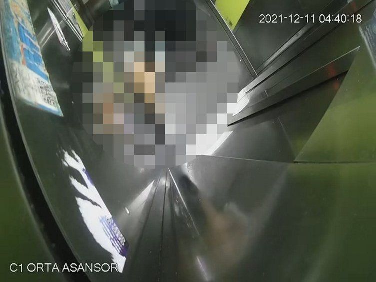 Asansör sapığı kabusu yaşattı 8