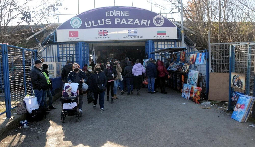 Edirne'ye gelen Bulgar turistler: Artık burası pahalı 8