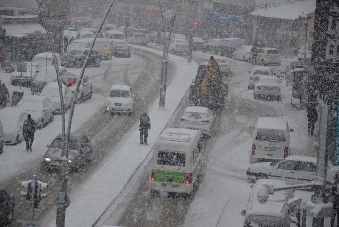 Birçok il ve ilçede eğitime kar engeli 2