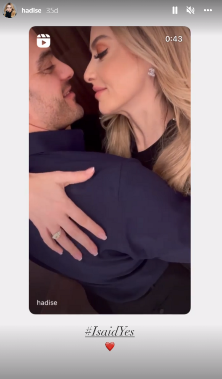 Hadise ve Mehmet Dinçerler evleniyor 2