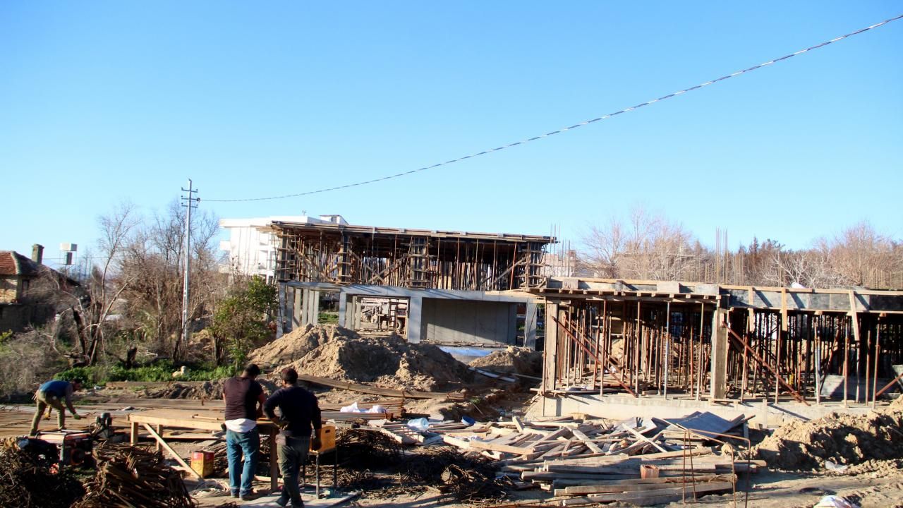 Manavgat'ta yangının yaraları sarılıyor, yeni evler hızla yükseliyor 6