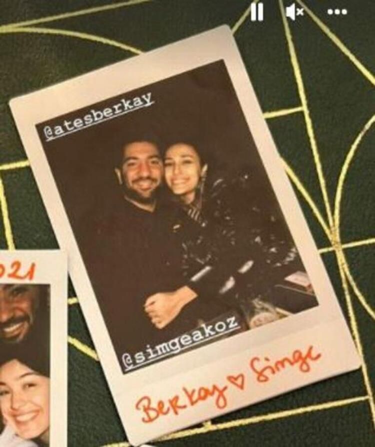 Simge Aköz'den Berkay Ateş'e ilan-ı aşk! 4