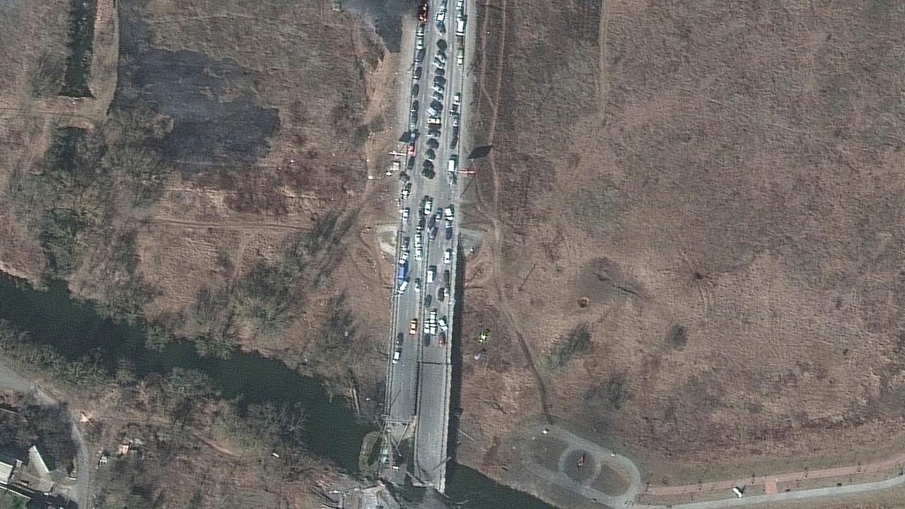 Irpin, Çernihiv ve Mariupol'ün uyduya son yansımaları 1