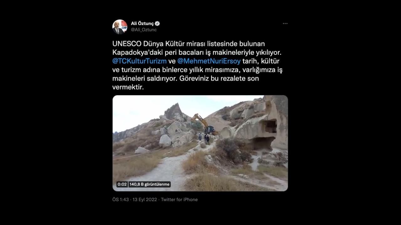 Bir dezenformasyon daha! Peribacaları masalı! 2