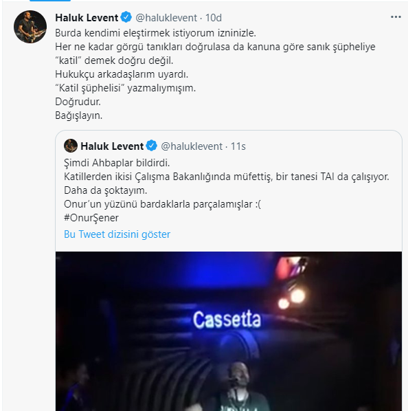 Müzisyen Onur Şener katledildi, sanat camiasından tepki yağdı! 5