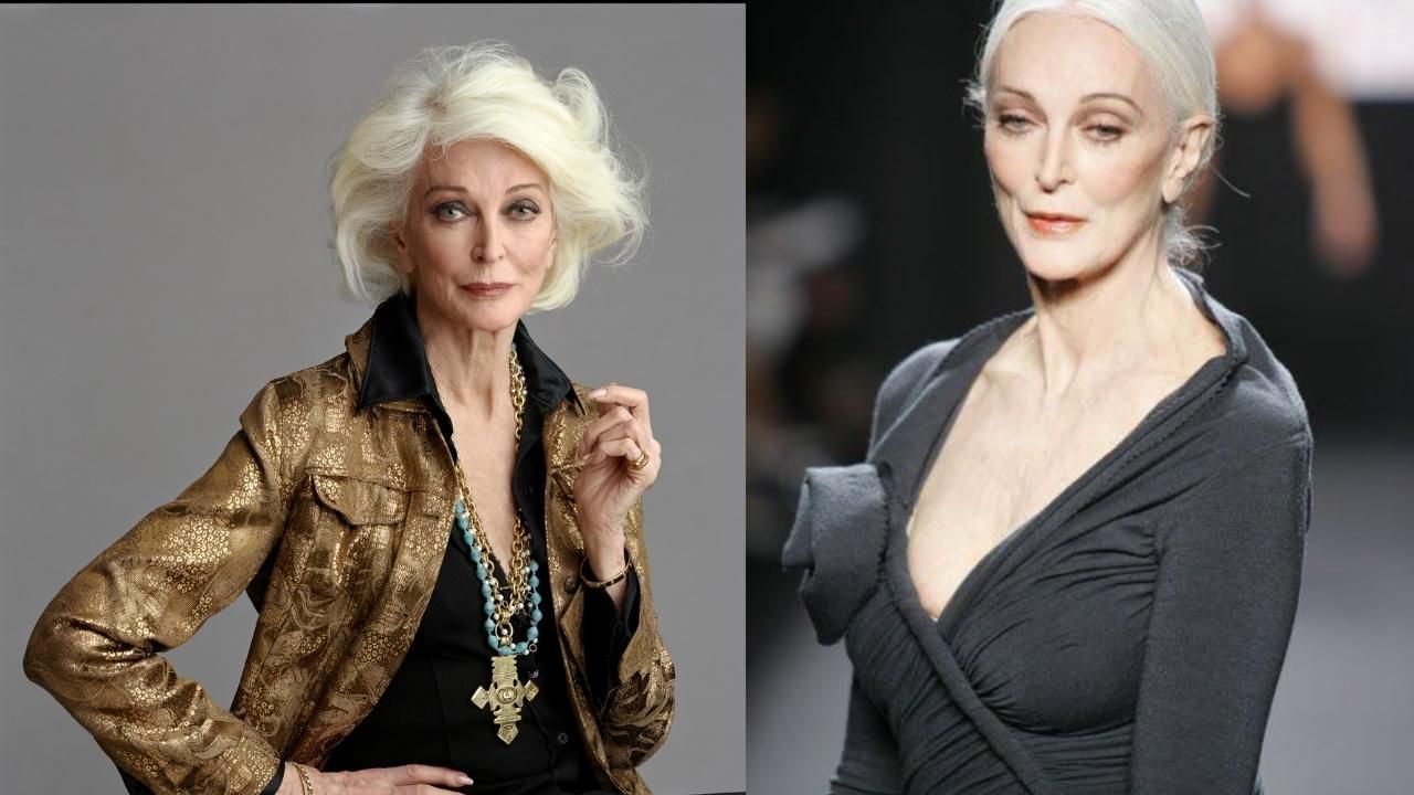 91 yaşındaki model güzelliğiyle büyülüyor! 4