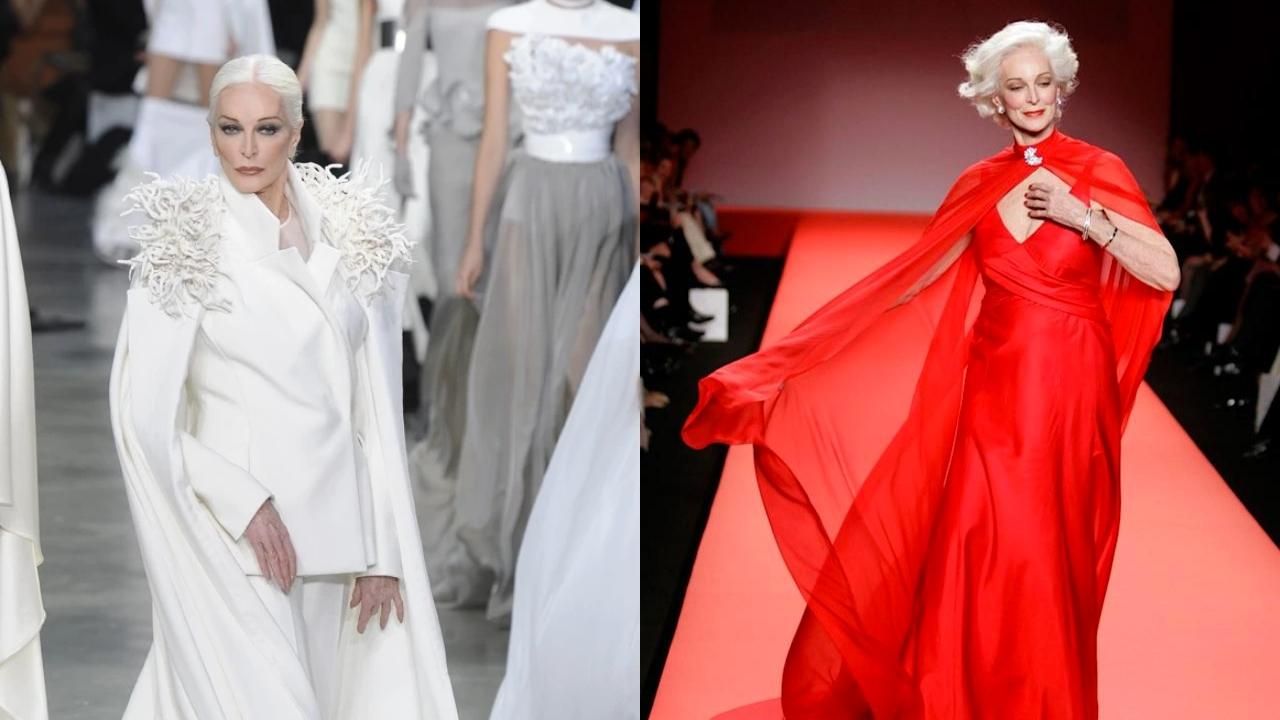 91 yaşındaki model güzelliğiyle büyülüyor! 2