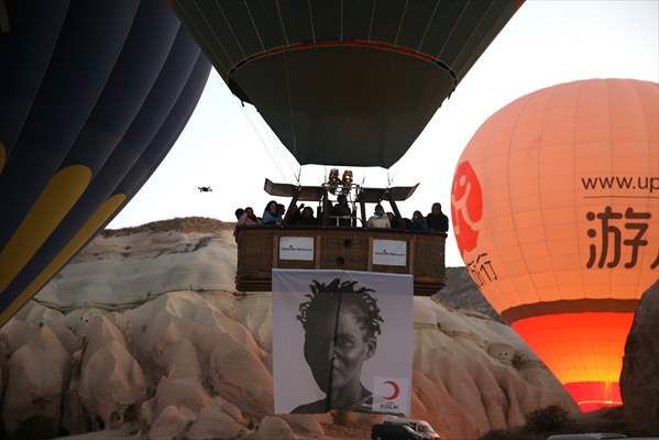 Balonların üzerinde fotoğraf sergisi! 4