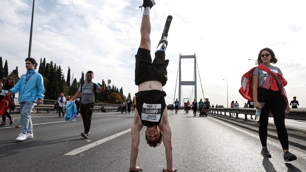 İşte İstanbul Maratonu'ndan renkli görüntüler! 2