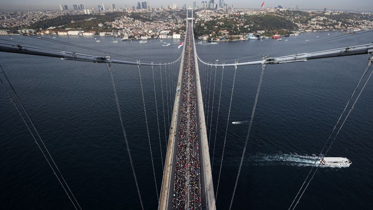 İşte İstanbul Maratonu'ndan renkli görüntüler! 7