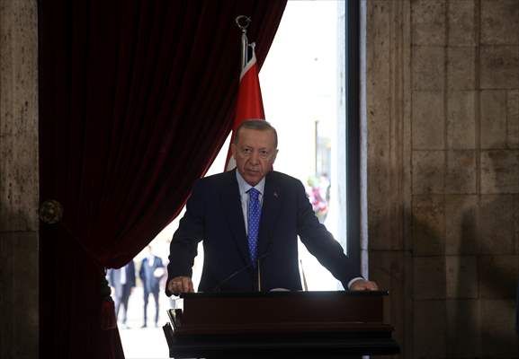 Ulu Önder Atatürk için Anıtkabir'de devlet töreni düzenlendi 6