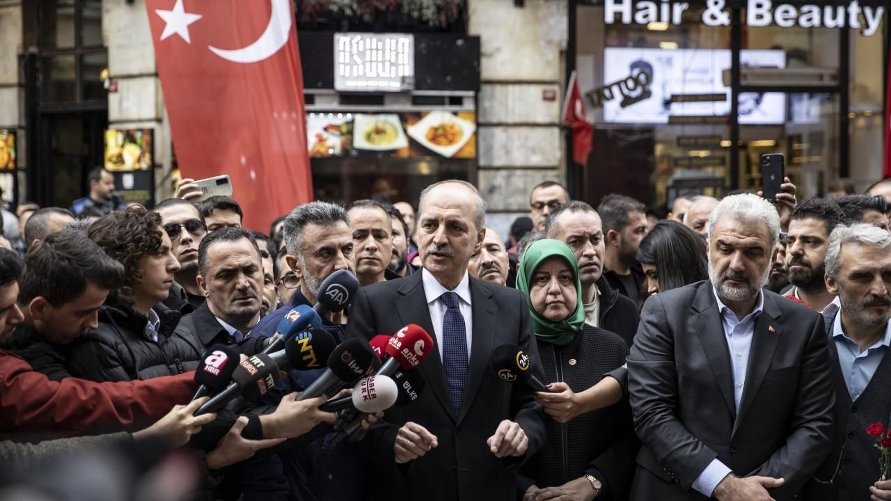 Kurtulmuş, İstiklal Caddesi'nde vatandaşlarla buluştu 14