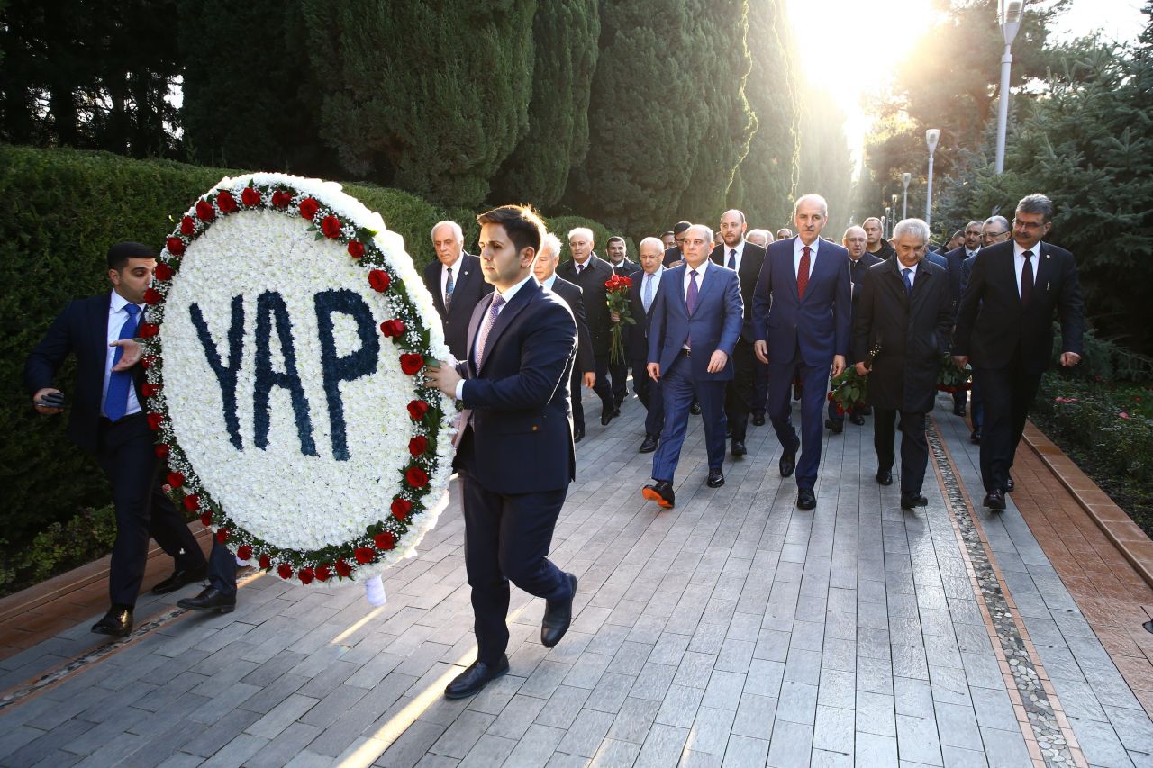 AK Parti Genel Başkanvekili Numan Kurtulmuş, Azerbaycan Cumhurbaşkanı Aliyev ile görüştü 6