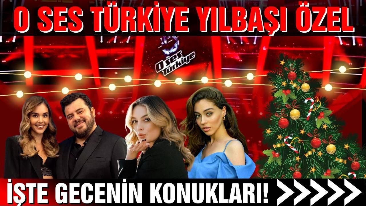 2023 O Ses Türkiye Yılbaşı Özel programının ünlü isimleri belli oldu! 1