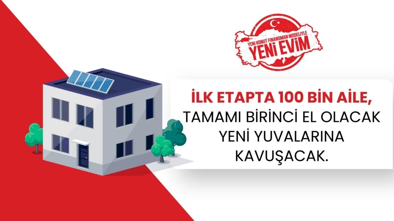 Orta Gelirliye Yönelik Konut Kampanyası "Yeni Evim" 2