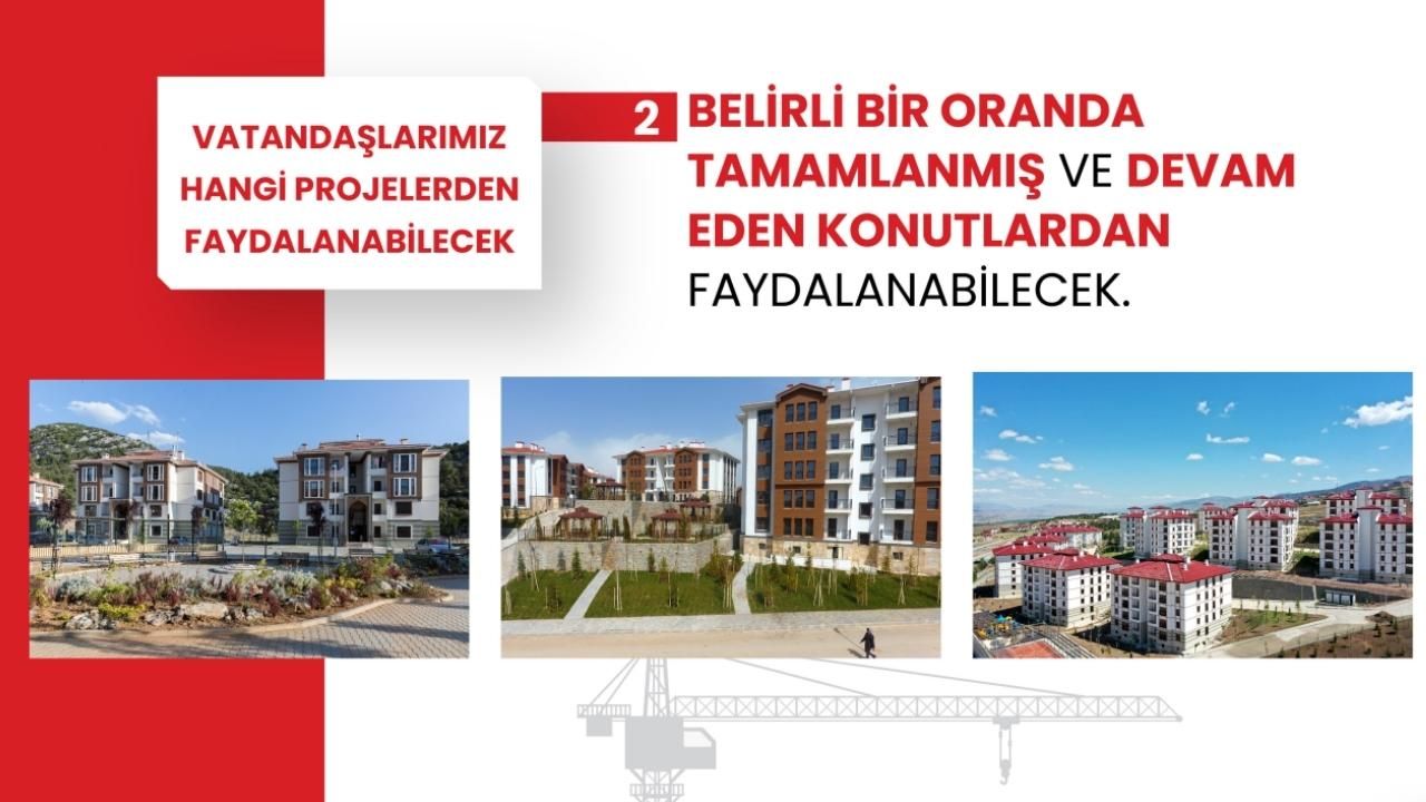 Orta Gelirliye Yönelik Konut Kampanyası "Yeni Evim" 6