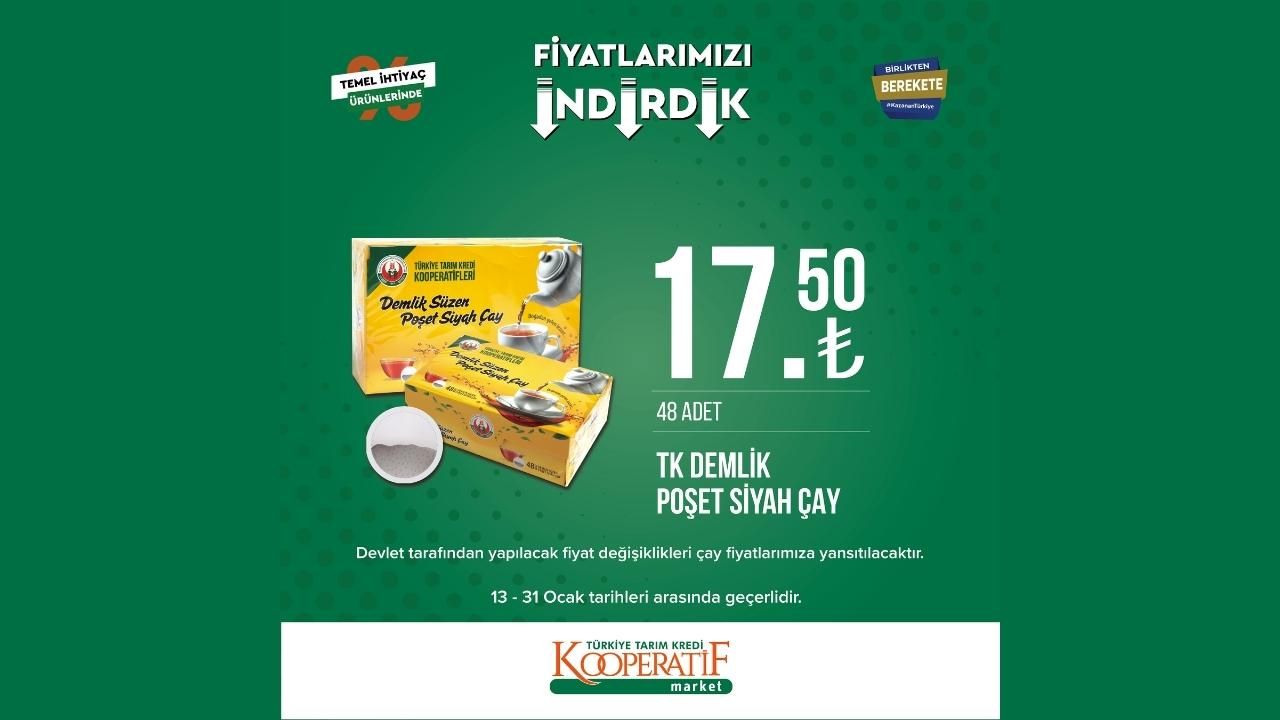 Tarım Kredi Kooperatif Market'in yeni indirimli fiyatları! 1