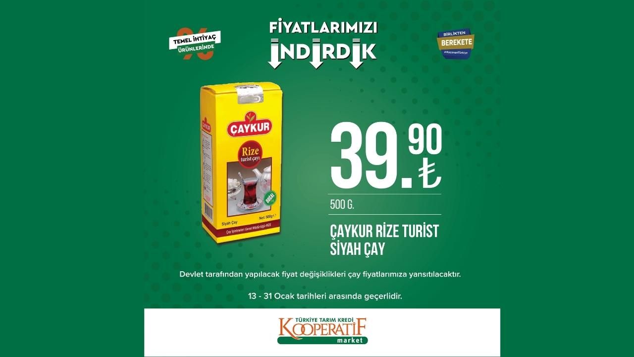 Tarım Kredi Kooperatif Market'in yeni indirimli fiyatları! 2