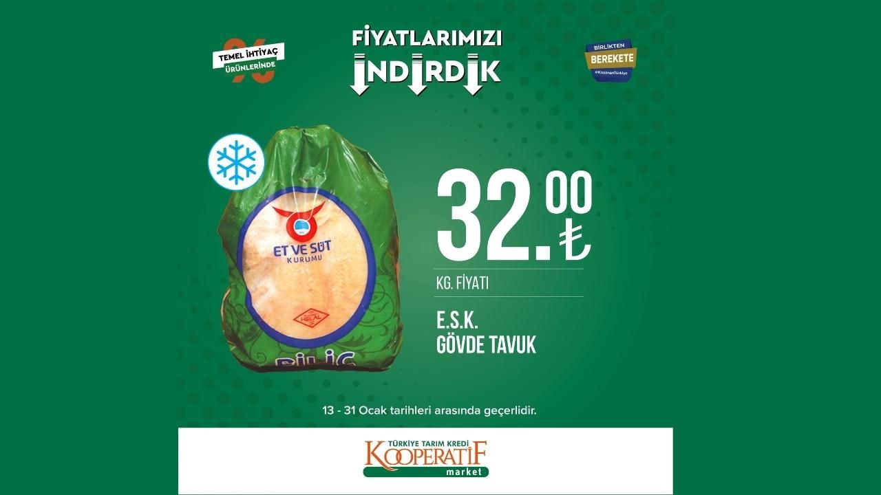 Tarım Kredi Kooperatif Market'in yeni indirimli fiyatları! 21