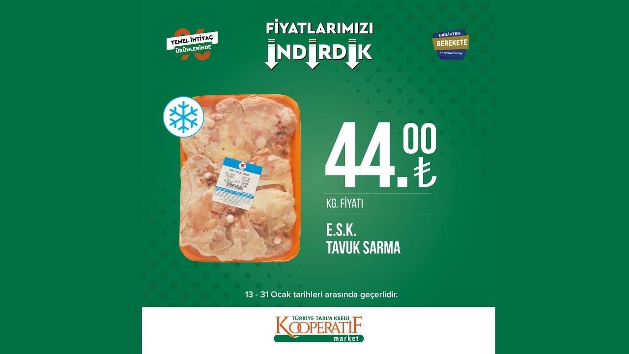 Tarım Kredi Kooperatif Market'in yeni indirimli fiyatları! 22