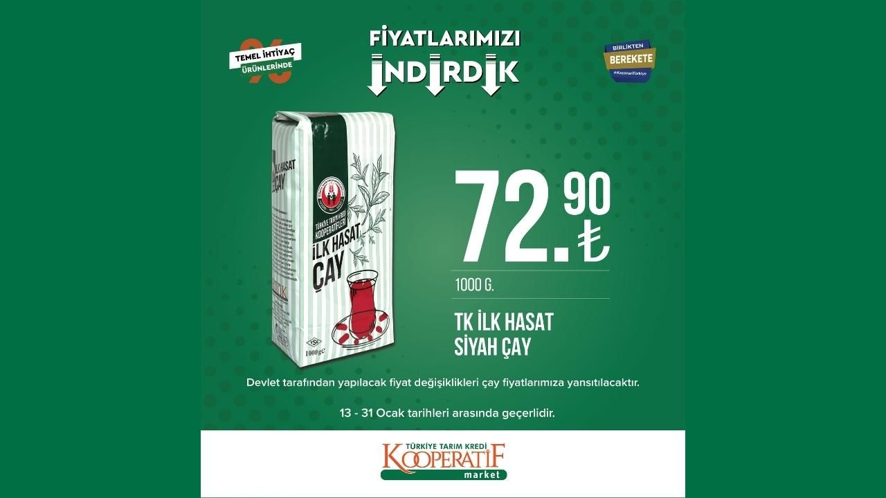 Tarım Kredi Kooperatif Market'in yeni indirimli fiyatları! 27