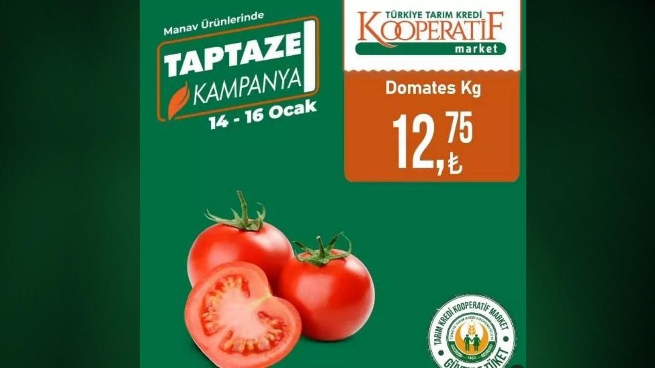 Tarım Kredi Kooperatif Marketleri'nde sebze ve meyveye özel indirim 5