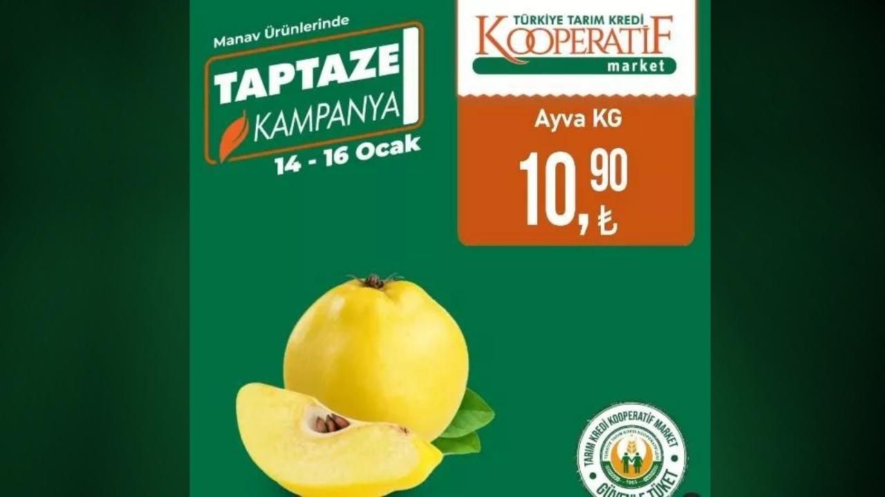 Tarım Kredi Kooperatif Marketleri'nde sebze ve meyveye özel indirim 4