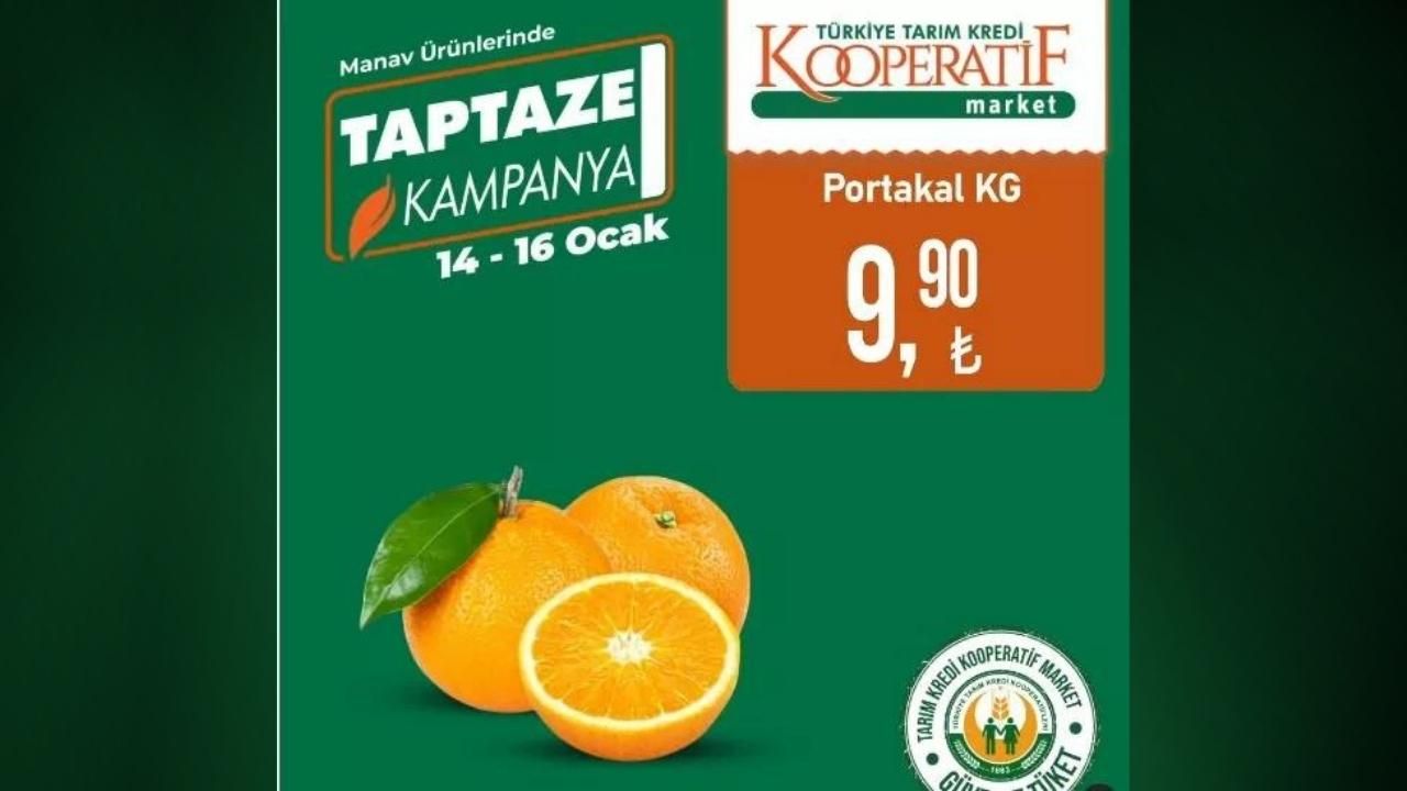 Tarım Kredi Kooperatif Marketleri'nde sebze ve meyveye özel indirim 1