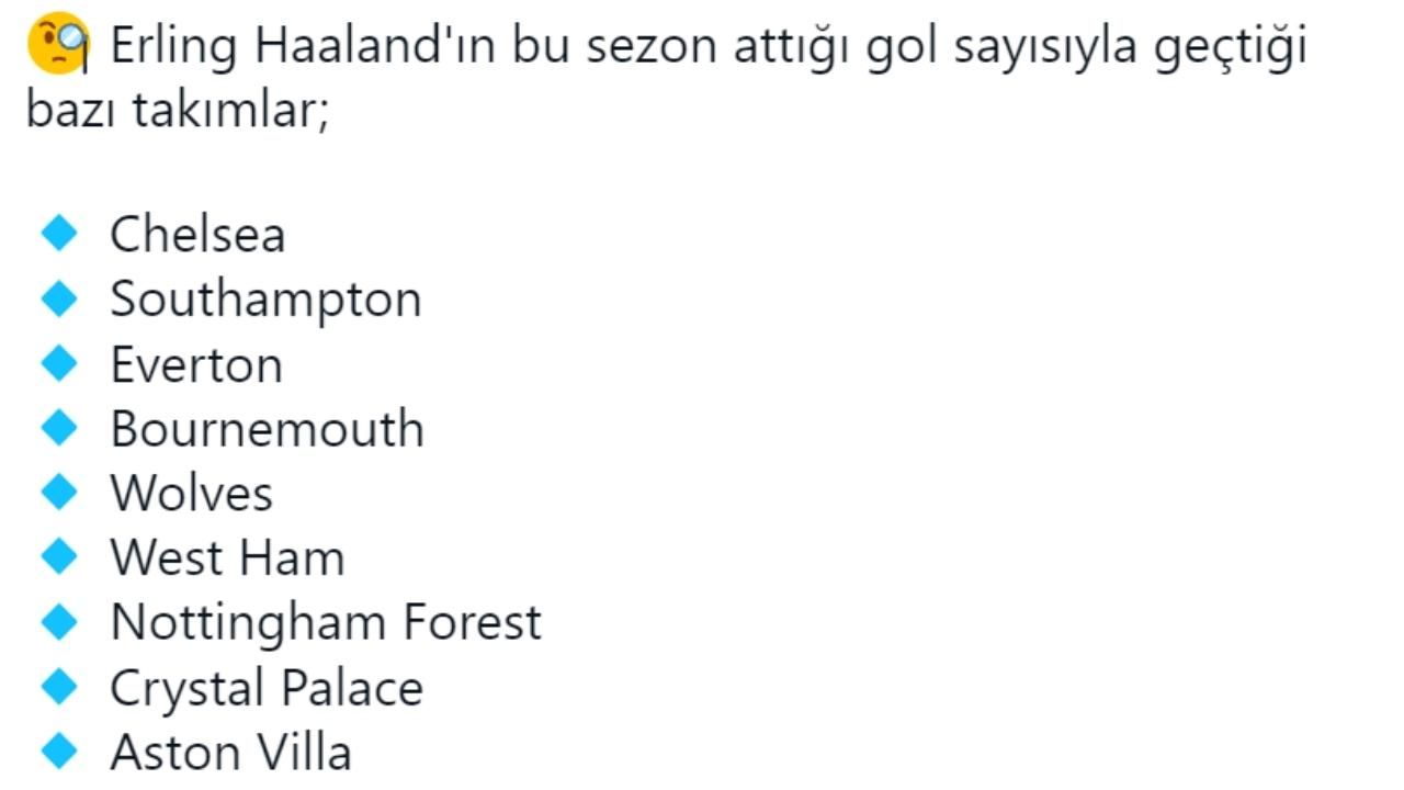 Tek kişilik dev kadro: Erling Haaland! 8