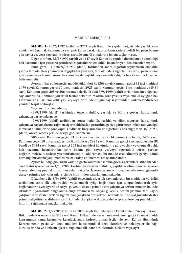 İşte EYT Kanun Teklifi! 3