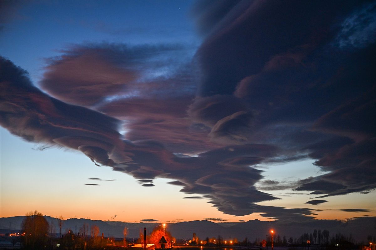 Van'da mercek bulutları görüldü 5