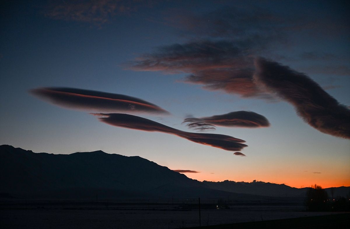 Van'da mercek bulutları görüldü 6