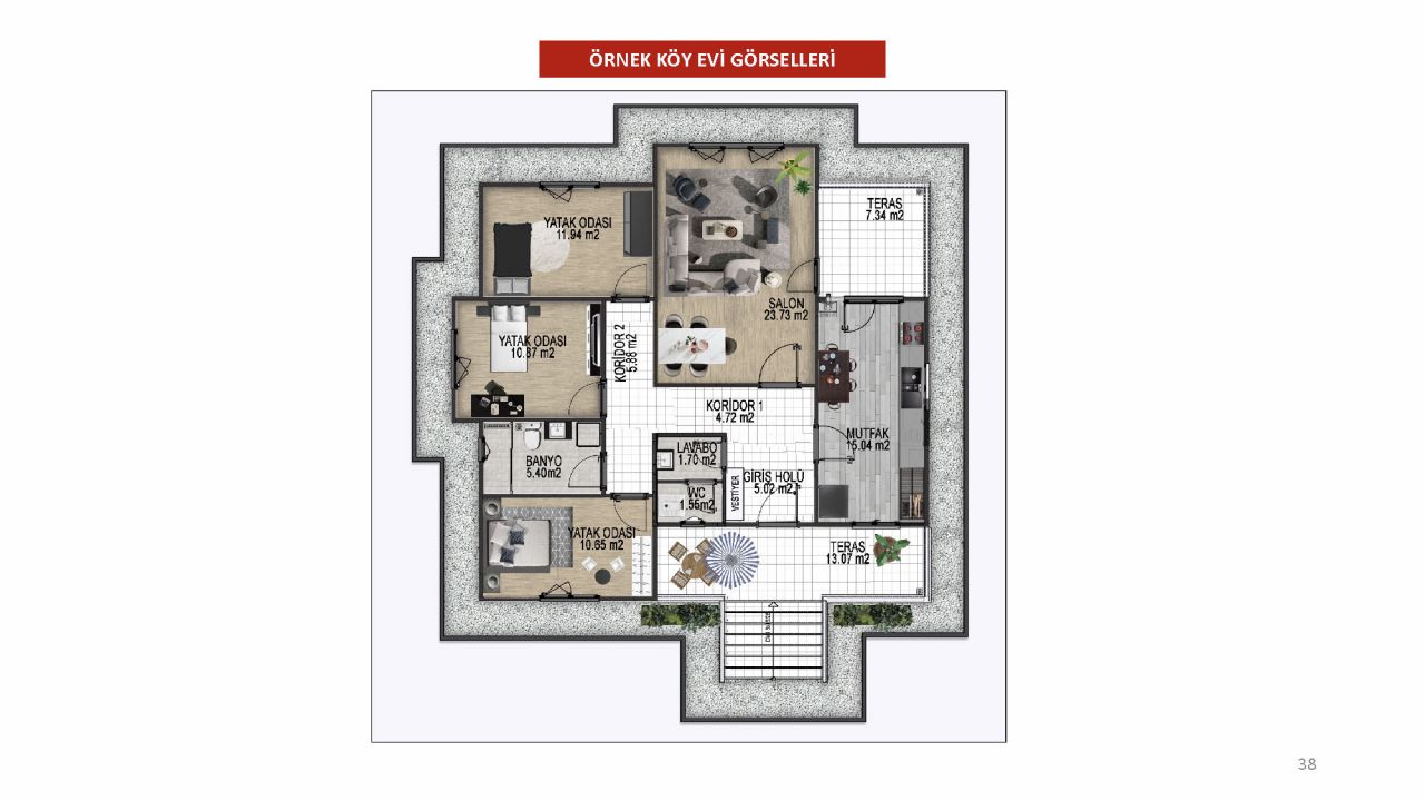 Depremden etkilenen bölgelere inşa edilecek yeni konutların projesi belli oldu 23