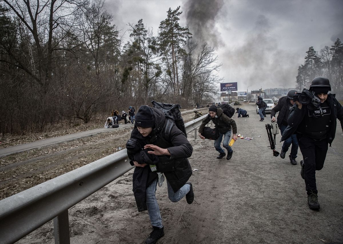 Rusya-Ukrayna savaşının birinci yılında unutulmaz kareler! 22
