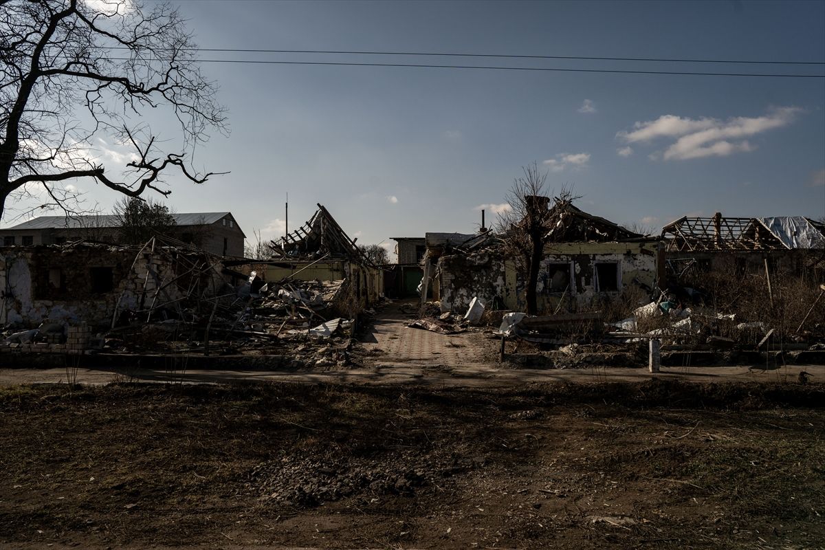 Rusya-Ukrayna savaşının birinci yılında unutulmaz kareler! 25