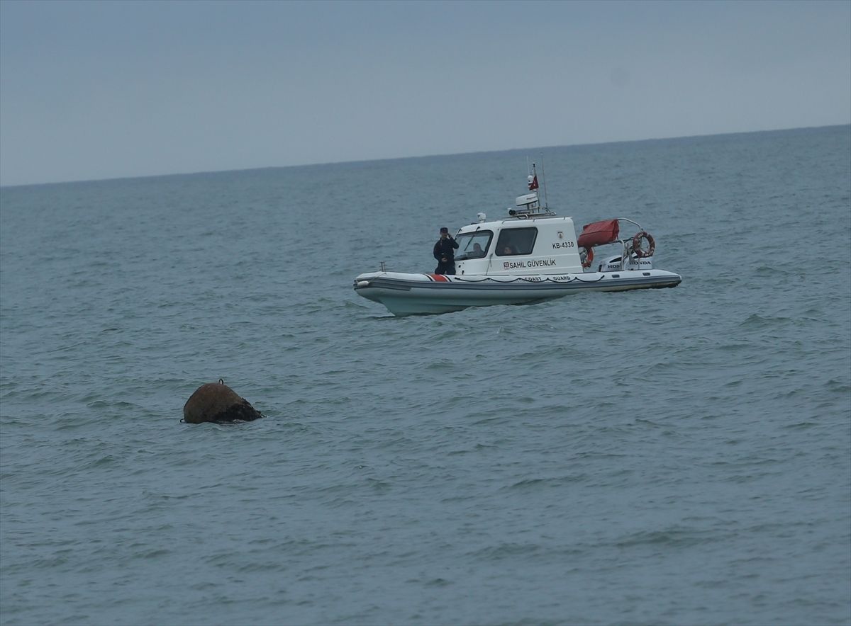 Ordu’da denizde mayın alarmı! Cisim güvenlik çemberine alındı 1